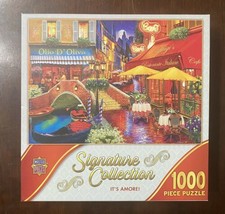 Signature Collection It’s Amore Puzzle Italy 750 pc 24” x 18” Master Pieces - £8.40 GBP