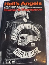 Hunter S.Thompson Hell&#39;s Angels 1967 1st Édition 1st Impression Reliure Unclipp - £426.31 GBP