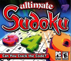 Ultimate Sudoku (Can You Crack The Code?) (PC-CD, 2005) Win - NEW in Jewel Case - £3.98 GBP