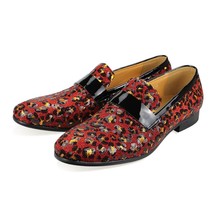 Men Shoes Casual New Arrival Dress Windding Fashion Mens Shoe Trending Sequined  - £73.99 GBP
