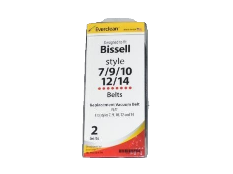 Bissell Style 7 9 10 12 14 Cleaner Belt Everclean Made in USA 32074 [4 Belts] - £6.98 GBP