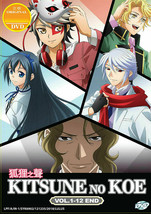 Kitsune no Koe (Voice of Fox) DVD Complete 1-12 - Anime - £14.51 GBP