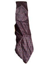 Bill Blass Vintage Men’s Red Navy Chain Link 100% Pure Silk Designer Nec... - £7.78 GBP