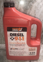 Power Service #8064 64 oz Diesel 911 9-1-1 Fuel De-Icer Additive-Treats 250 Gal. - £25.81 GBP