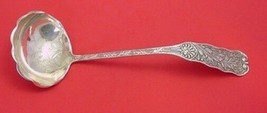 Saint Cloud by Gorham Sterling Silver Soup Ladle 12 1/2" Gold Washed Brite-Cut - £640.21 GBP