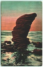 Probile Rock La Jolla Spiaggia San Diego California Ca Unp Non Usato DB Postcard - $10.19