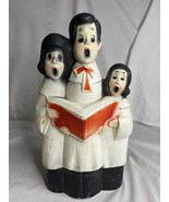 Vintage Christmas Blow Mold Choir Singers Carolers Three Children 13” - $48.00