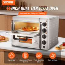 Commercial Countertop Pizza Oven Electric Pizza Oven for 14&quot; Pizza Indoor - $356.39