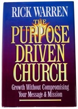 Rick Warren Purpose Driven Church Signed 1ST Edition Christian Leadership &#39;95 Hc - £38.68 GBP