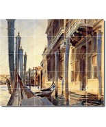 John Sargent City Painting Ceramic Tile Mural BTZ07975 - $410.31 CAD+