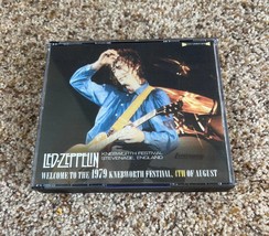 Led Zeppelin Live on 8/4/79 3 CDs + 1 DVD Very Good Sounding FM Radio Broadcast - £23.97 GBP