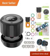 Portable Electric Vacuum Sealer for Mason Jars - Effortless Food Preserv... - $49.45