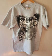 WWE Gray Graphic T-Shirt Men&#39;s Size Large John Cena  - £15.42 GBP