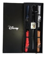 Disney Limited Edition Mickey Mouse Leather Watch Set 5 bands NEW IN BOX 2 - £125.11 GBP