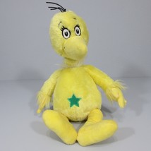 Kohl&#39;s Cares Sneetch 16 inch Plush Dr Seuss Yellow Green Star Toy - £11.07 GBP