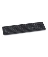 Verbatim 2.4Ghz Wireless Slimline Keyboard Plug And Play USB Receiver Co... - $33.12