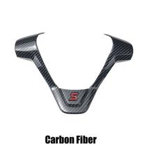 Carbon Fibre Style Steering Wheel Trim Cover For Ford Fiesta MK7 MK7.5 2009-2017 - £5.50 GBP+