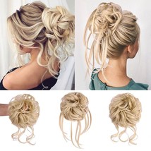 3PCS Messy Bun Hair Piece Scrunchie Touseld Updo Hair Extensions Messy hair piec - £13.25 GBP