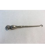 Antique Sterling Silver Glove / Shoe Button Hook 6 inches - £31.26 GBP