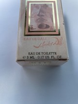 Mini Perfume- Eau De Dali Salvador Dali -EDT Miniature Parfum 5 Ml = 0.17 Fl.Oz. - £19.41 GBP
