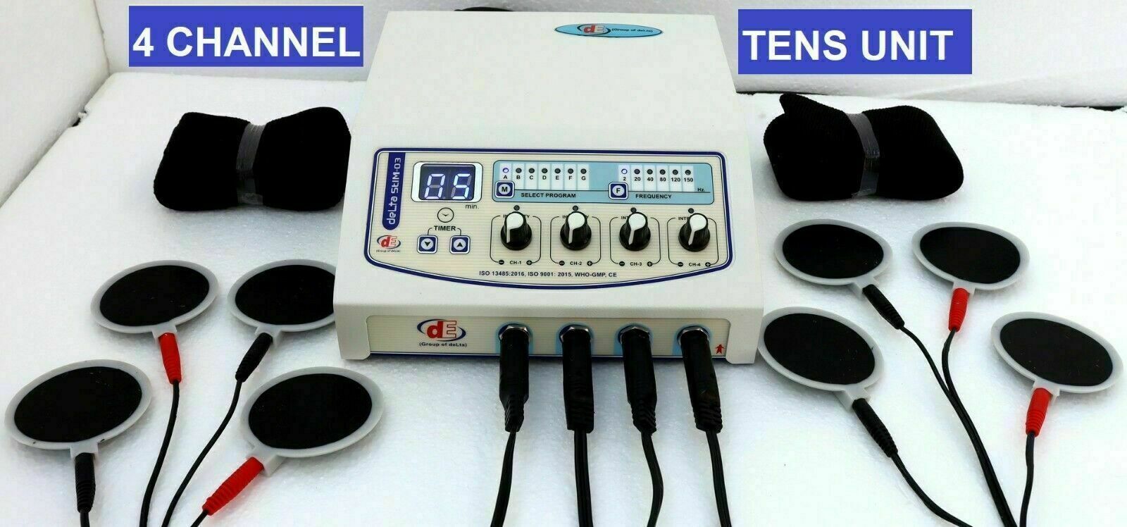 Professional/home use Electrotherapy Pulse Massager Physiotherapy Light ... - $106.92