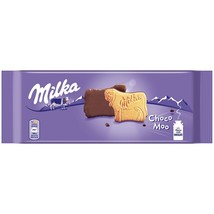 Milka CHOCO MOO COW shaped biscuits with chocolate 200g/1 box -FREE SHIP - £8.55 GBP