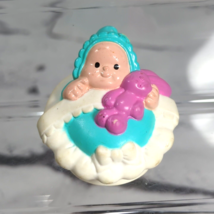 Vintage 1997 Fisher Price Little People Baby Boy - $7.91