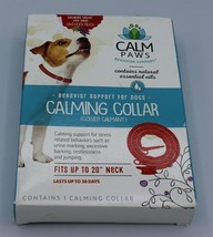 Calm Paws - Calming Collar - Fits Up To 20&#39;&#39; Neck - Last Up To 30 Days - Red - £3.89 GBP