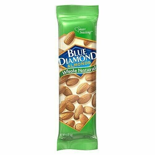Blue Diamond Almonds, Whole Natural, 1.5 Ounce (Pack of 12) - £18.25 GBP