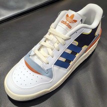 Adidas Originals Forum Exhibit Low 2 Footwear White/Black/Haze Blue/Beig... - $149.00