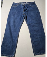 KEY Straight Leg Blue Jeans Mens Size 42x30 Blue Denim Relaxed Fit 17754  - €14,62 EUR