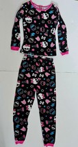 Monster High Pajamas Girls 6/6x Nwot 2 Piece Pink Flannel Pjs Shirt Pants Skull - £11.67 GBP