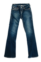 True Religion Girls Jeans Rainbow Joey Flap Pocket SZ 14 - £31.45 GBP