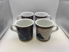 Set of 4 Dansk WINTERFEST Christmas Mugs - $112.66 CAD