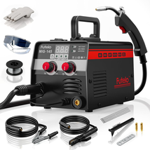 145A MIG Welder, 3 in 1 Flux Core/Lift Tig/Stick Welding Machine 110V IG... - $142.64