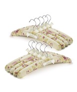 Padded Clothes Hangers For Sweaters  Women Padded Coat Hangers- Foam Han... - £34.86 GBP