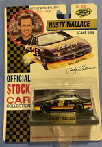 Rusty Wallace 1:64 Scale Diecast Stock Car Collection Road Champs 1992 NOS - $6.97