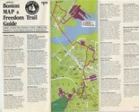 Official Boston Map &amp; Freedom Trail Guide  - £7.78 GBP