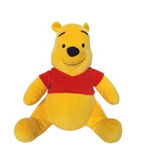 Disney Winnie The Pooh Plush Pooh Bear Just Play Honey Red Shirt 12” - $15.25