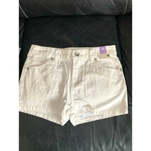 New Bobbie Brooks Girls Size 8 White Shorts Jean  100% Cotton - $13.54 CAD