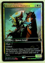 Heron&#39;s Grace Champion Foil - Eldritch Moon Edition - Magic The Gathering - £1.48 GBP