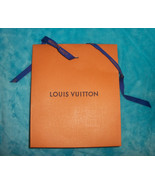 Auth LOUIS VUITTON Envlope Pouch Style Paper Gift Bag W/Ribbon  (9&quot; X 7.... - £9.32 GBP