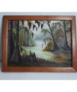 Oil Painting J Bryant 12×16 Fredrix Wooden Frame - $971.84 MXN