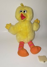 Vintage 1996 Tyco Sesame Street Big Bird Talking Peek a Boo 16&quot; Plush Works - £13.61 GBP