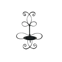 Wall Mounted Metal Candle Holder  Candle Holder Home Cafe Decor Tuscan F... - £15.54 GBP