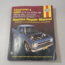 Haynes Chevy S-10 GMC S-15 Truck 1982-1993 Auto Service Repair Manual 24... - £7.95 GBP