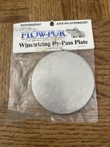 Flow-Pur Winterizing By Pass Plate FP-WP100 - $910.45 MXN