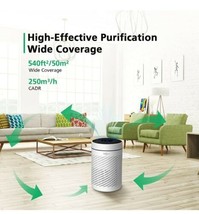 Isinlive Air Purifier for Large Room up to 860 Ft²/80 M² #Vortex V2 - £90.32 GBP