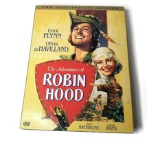 The Adventures of Robin Hood Two-Disc Special Edition DVD Errol Flynn Movie - £15.68 GBP