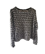 Sugarlips Black &amp; White Long Sleeve Sweater - $14.50